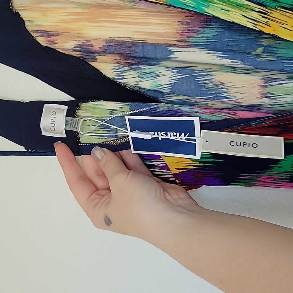 Copio Maxi Abstract Floral Dress - Picture 7 of 7